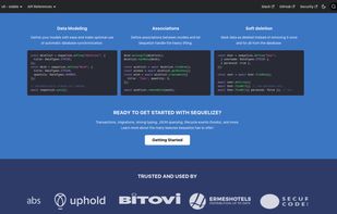 Sequelize screenshot 1