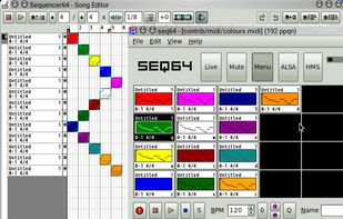 Sequencer64 screenshot 1