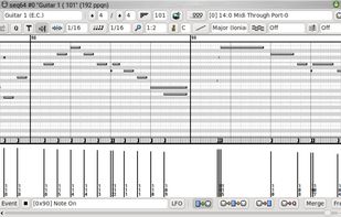 Sequencer64 screenshot 3