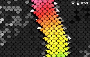 Sequin Flip Live Wallpaper screenshot 1