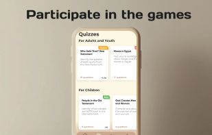 Explore engaging quizzes for all ages, test your knowledge, and earn rewards while learning about the Bible.