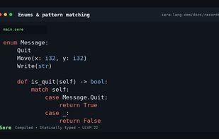 Sere Language screenshot 3