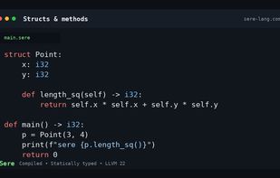 Sere Language screenshot 1
