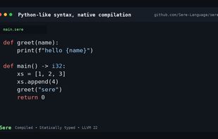 Sere Language screenshot 1