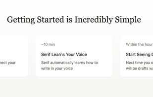 Serif AI screenshot 2