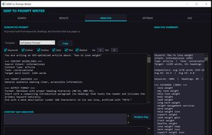 SERP to Prompt Writer screenshot 3
