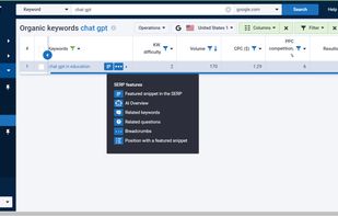 Serpstat screenshot 2