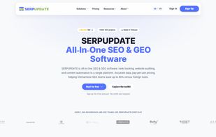 SERPUPDATE WEBSITE