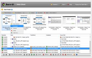 Serv-U Managed File Transfer Server screenshot 2