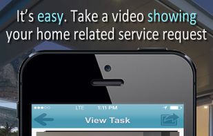 It's easy. Take a video showing your home related service request