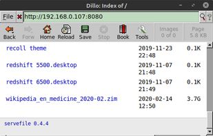 servefile screenshot 1