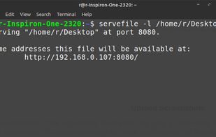 servefile screenshot 1