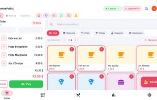ServePoint POS screenshot 1