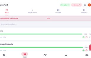 ServePoint POS screenshot 2