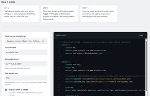 Working instructions and output