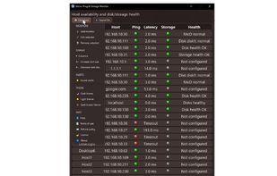 Configuration menu