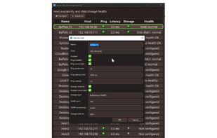 Host parameters edit
