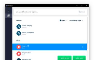 Termius screenshot 1