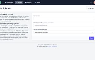ServerAuth screenshot 2