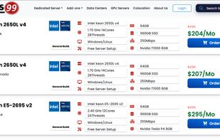 Servers99 GPU Servers