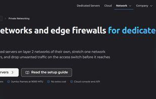 Serverside Private Networking Page