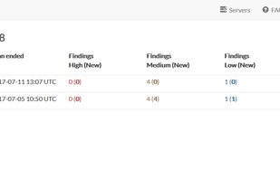 SERVERWAT.CH Security Scanner screenshot 1