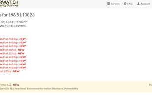 SERVERWAT.CH Security Scanner screenshot 2