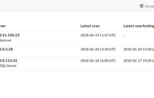 SERVERWAT.CH Security Scanner screenshot 1
