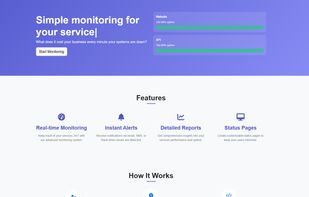 Features of Service Watch