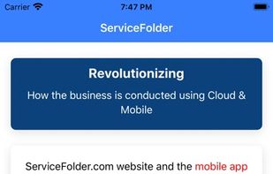 ServiceFolder screenshot 2