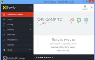Serviio screenshot 1