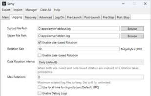 servy screenshot 1
