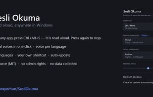 Sesli Okuma screenshot 1