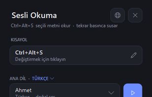 Sesli Okuma screenshot 3