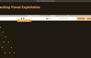 Session Hijacking Visual Exploitation screenshot 1