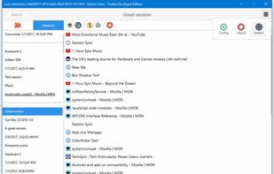 Session Sync screenshot 2