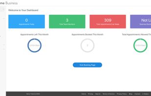 Set a Time Business dashboard