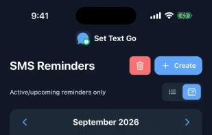 Set Text Go screenshot 1