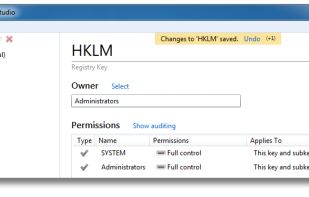 SetACL Studio screenshot 1