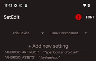 SetEdit SettingsDatabaseEditor screenshot 3
