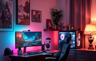 AI Gaming Generated Setup, based on user upload