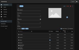 Abrechnung screenshot 2