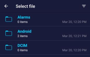 SFTTV ( Send files to TV) screenshot 1