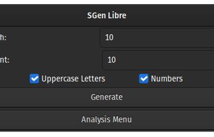 SGen Libre screenshot 1