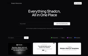 Shadcn Resources screenshot 1
