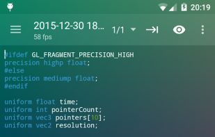 Shader Editor screenshot 1