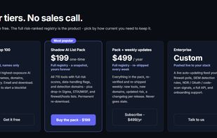 Shadow AI List screenshot 1