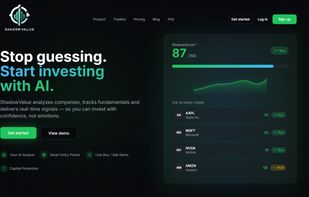 ShadowValue screenshot 1