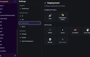 Shakespeare screenshot 1