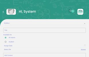 SHAMS School Management System screenshot 1